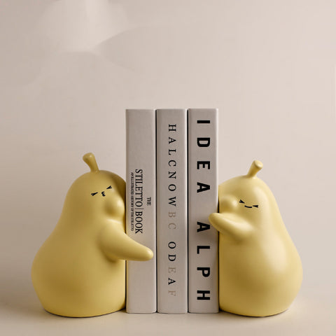 Pear Buddies Book Stand Block