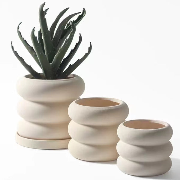 Dount Ceramic Planters