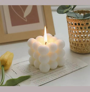 BUBBLE CUBE CANDLE — AT