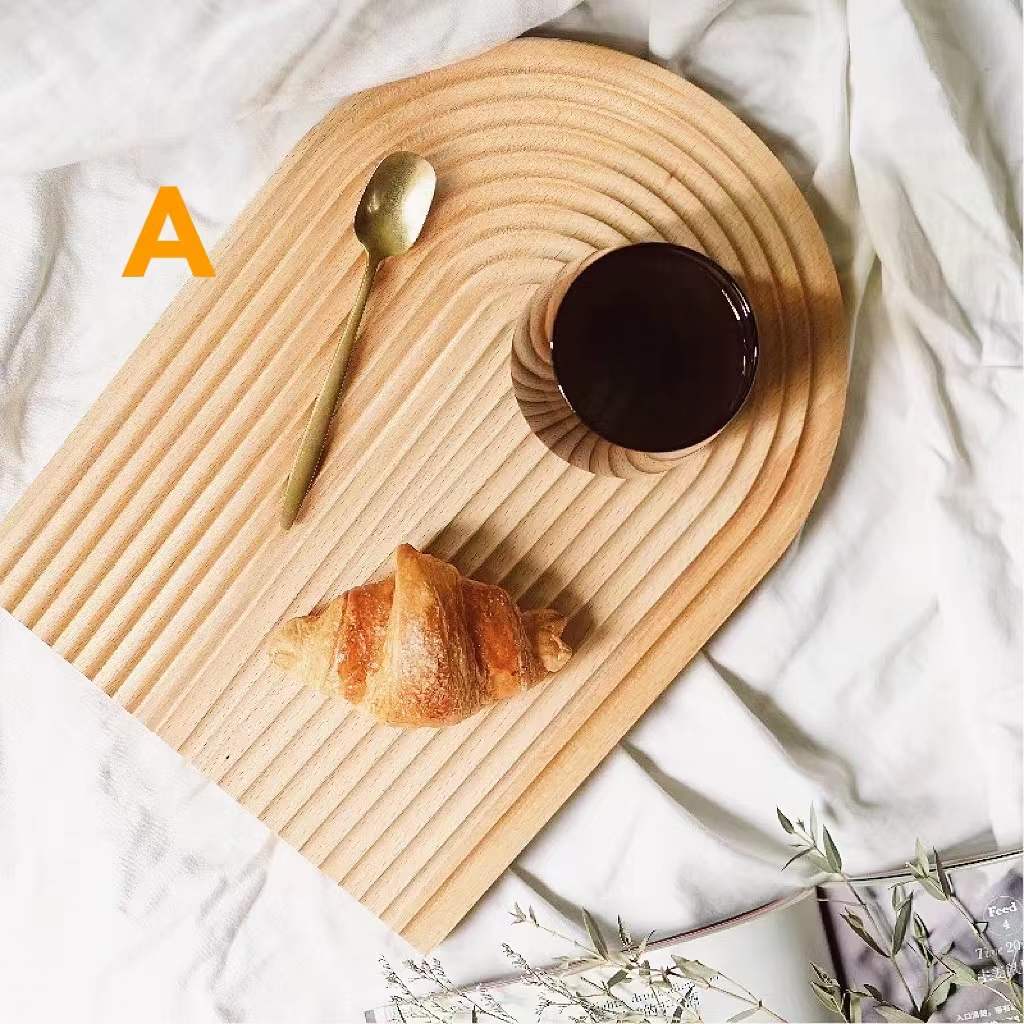 Wave Wooden Tray | Thanksgiving gift